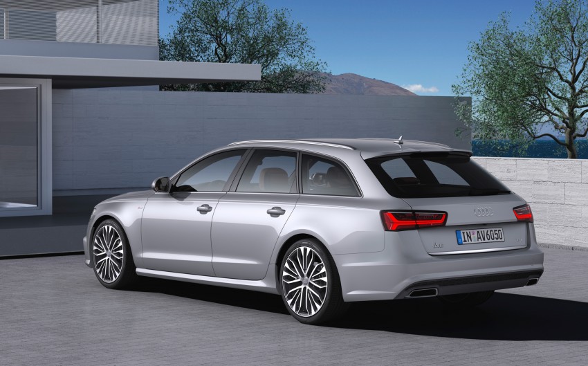 Audi A6 facelift officially revealed with new engines 268850