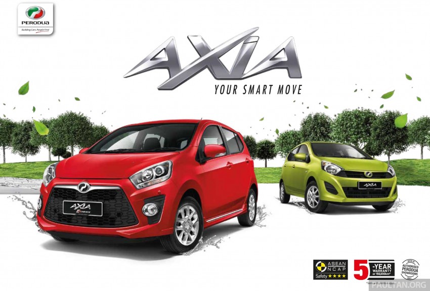 Perodua Axia launched – final prices lower than estimated, from RM24,600 to RM42,530 on-the-road 272011