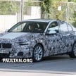 SPYSHOTS: F52 BMW 1 Series Sedan in the wild