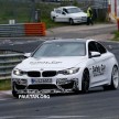 SPYSHOTS: BMW M4 with big wing and light camo sighted – could this be a tuned up BMW M4 GTS?