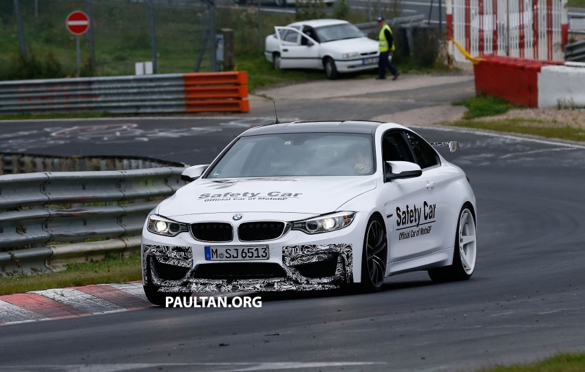 SPYSHOTS: BMW M4 with big wing and light camo sighted – could this be a tuned up BMW M4 GTS? 270810