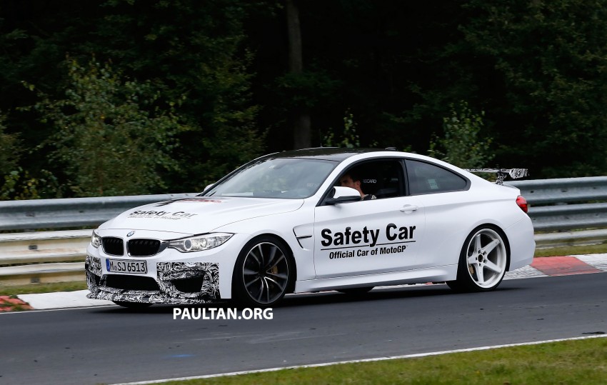 SPYSHOTS: BMW M4 with big wing and light camo sighted – could this be a tuned up BMW M4 GTS? 270809