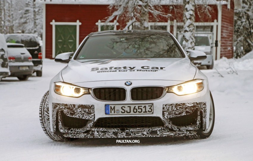 SPYSHOTS: BMW M4 with big wing and light camo sighted – could this be a tuned up BMW M4 GTS? 305128