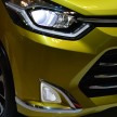 Toyota Calya – MPV yang diasaskan dari platform Perodua Axia dilihat sedang diuji di Indonesia