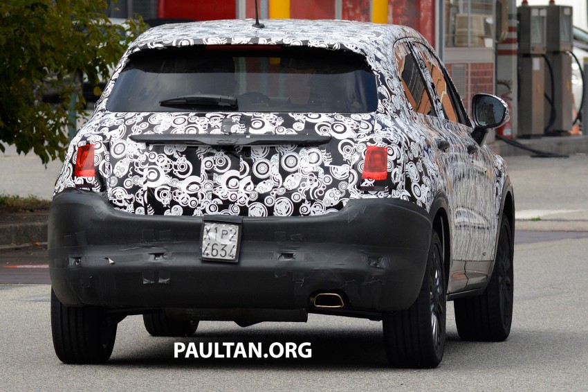 Fiat 500X first official photo leaked ahead of debut 272122
