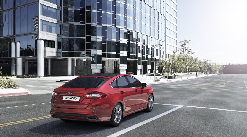 New Ford Mondeo for Europe: introduces new safety systems, twin turbo diesel and a hybrid powertrain 276441