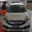 Honda Mobilio MPV launched in Thailand, from RM60k