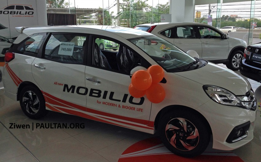 Honda Mobilio MPV launched in Thailand, from RM60k 271647