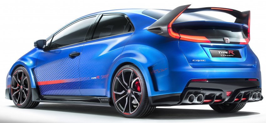 Honda Civic Type R Concept II to be shown in Paris 276017