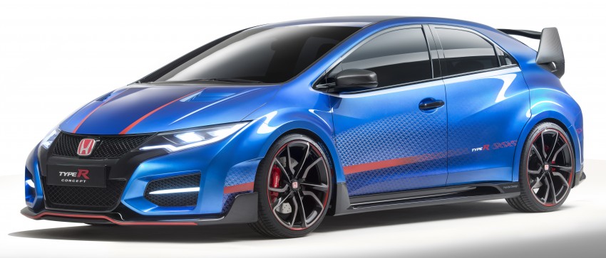 Honda Civic Type R Concept II to be shown in Paris 276019