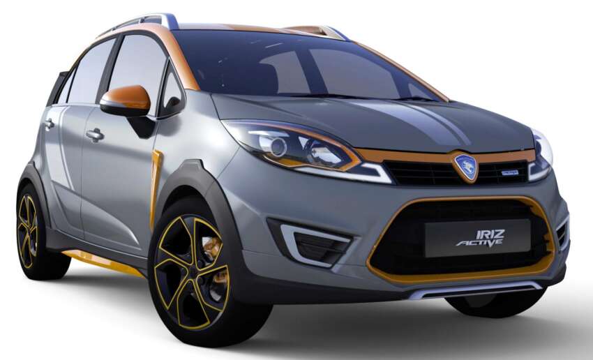 Proton Iriz Active concept unveiled with crossover looks, high-tech additions – production possible 275721