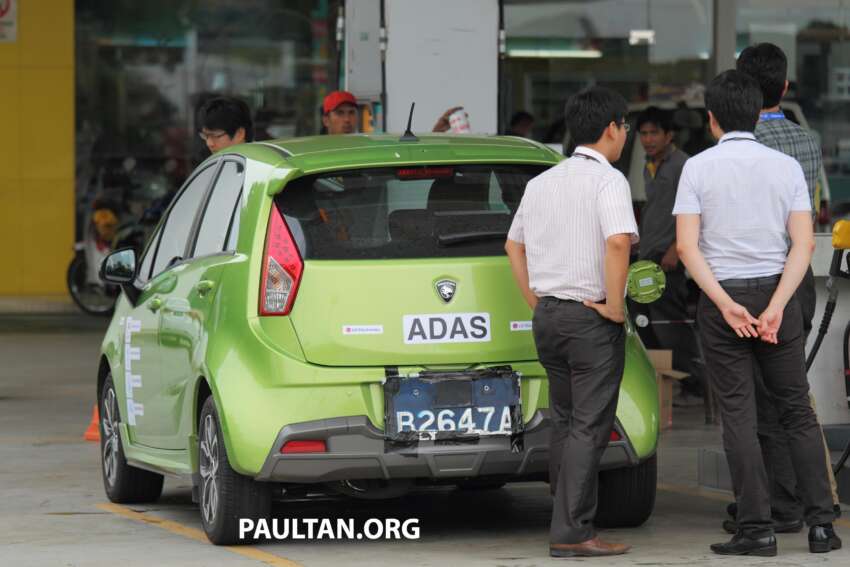 SPYSHOTS: Proton Iriz prototype with ADAS active safety stereo camera testing on Malaysian roads 276366