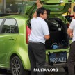 SPYSHOTS: Proton Iriz prototype with ADAS active safety stereo camera testing on Malaysian roads