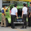 SPYSHOTS: Proton Iriz prototype with ADAS active safety stereo camera testing on Malaysian roads