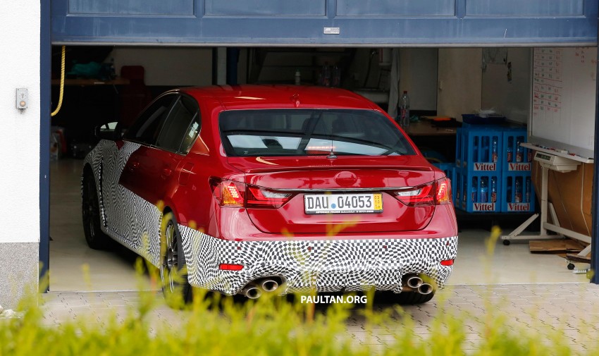 SPYSHOTS: Lexus GS F caught testing in Europe 276283