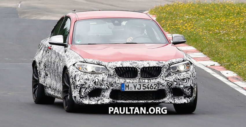 SPYSHOTS: BMW M2 Coupe prototype seen on the ‘Ring wearing production M bumper 268730