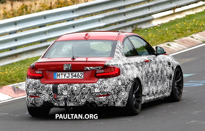 SPYSHOTS: BMW M2 Coupe prototype seen on the ‘Ring wearing production M bumper 268721