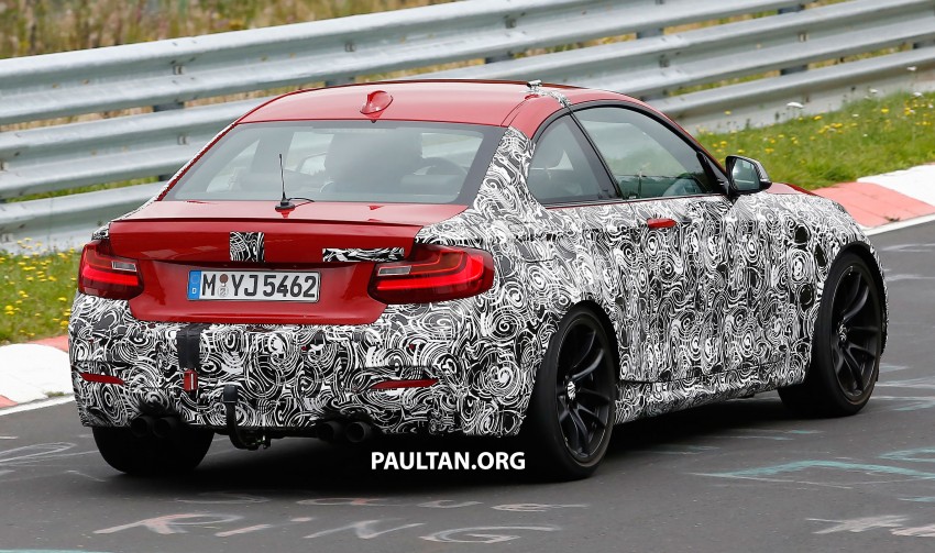 SPYSHOTS: BMW M2 Coupe prototype seen on the ‘Ring wearing production M bumper 268722