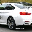 SPYSHOTS: BMW M4 with big wing and light camo sighted – could this be a tuned up BMW M4 GTS?