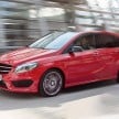 Mercedes-Benz B-Class facelift – upgraded inside out