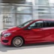 Mercedes-Benz B-Class facelift – upgraded inside out