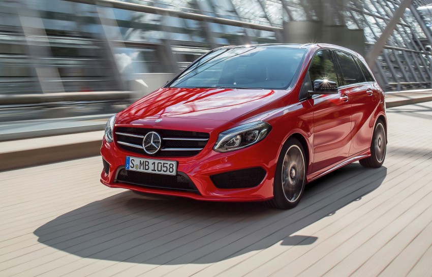 Mercedes-Benz B-Class facelift – upgraded inside out 271307