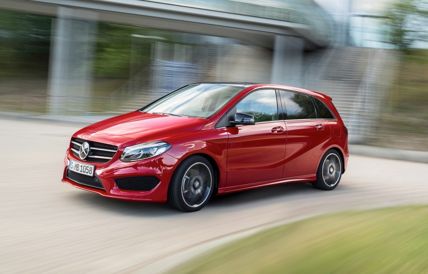 Mercedes-Benz B-Class facelift – upgraded inside out 271308