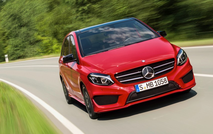 Mercedes-Benz B-Class facelift – upgraded inside out 271313