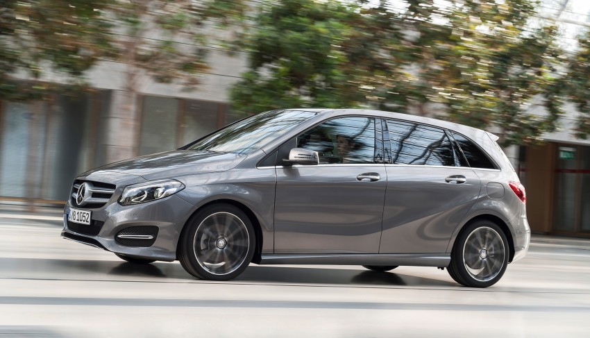 Mercedes-Benz B-Class facelift – upgraded inside out 271315