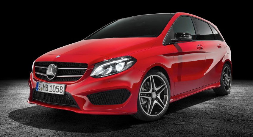 Mercedes-Benz B-Class facelift – upgraded inside out 271334