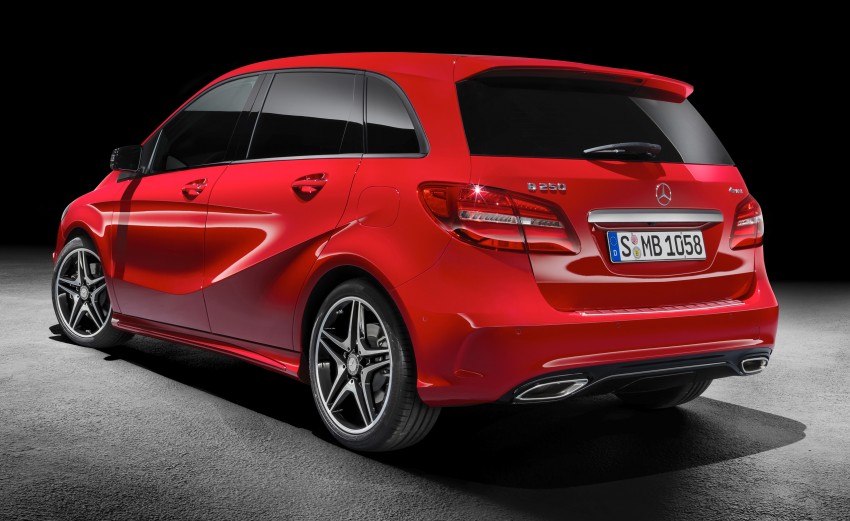 Mercedes-Benz B-Class facelift – upgraded inside out 271337