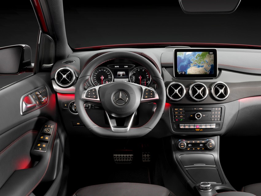 Mercedes-Benz B-Class facelift – upgraded inside out 271347