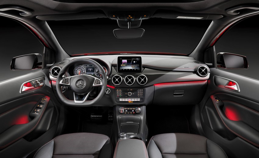 Mercedes-Benz B-Class facelift – upgraded inside out 271349