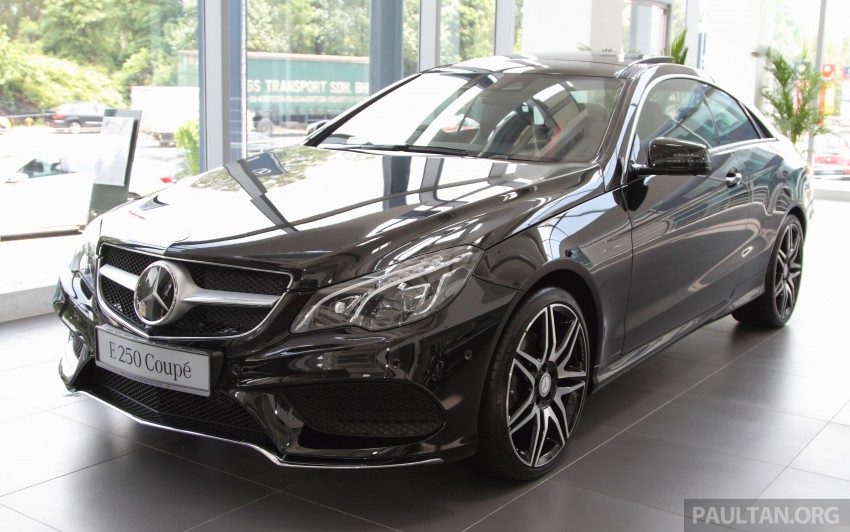 Mercedes E 250 Coupe facelift is here – RM490,888 270863