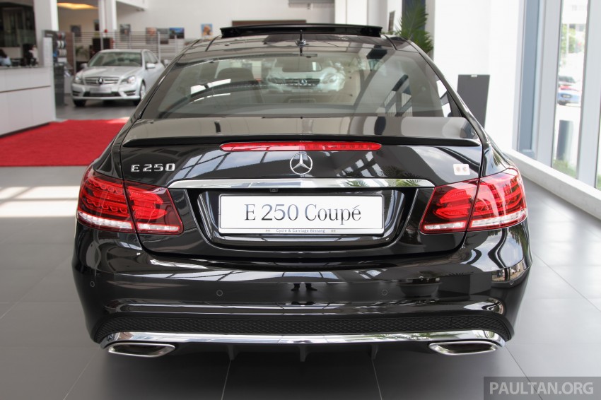 Mercedes E 250 Coupe facelift is here – RM490,888 270870