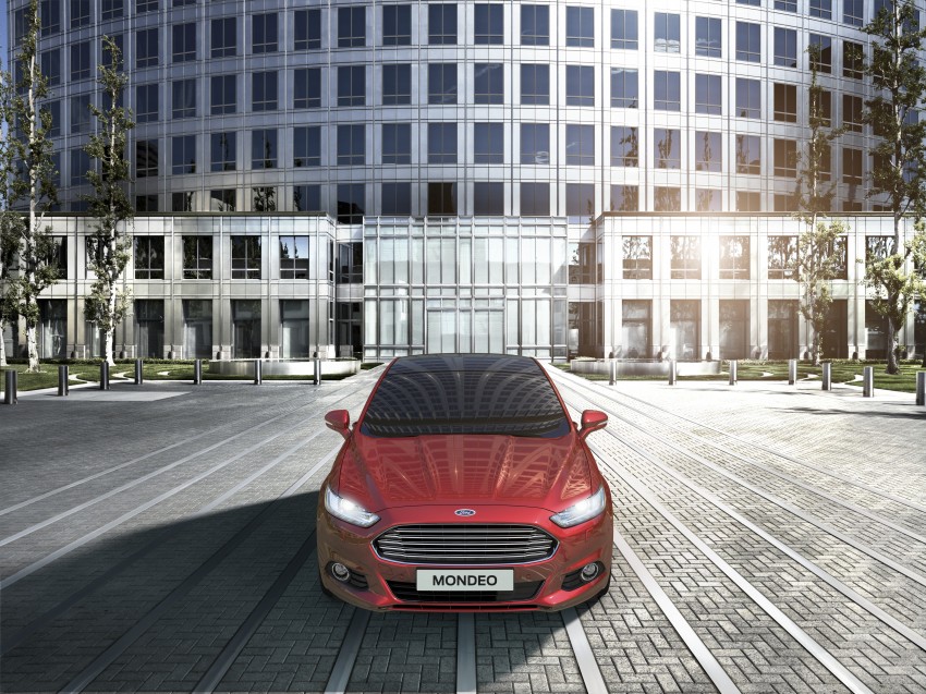 New Ford Mondeo for Europe: introduces new safety systems, twin turbo diesel and a hybrid powertrain 276391
