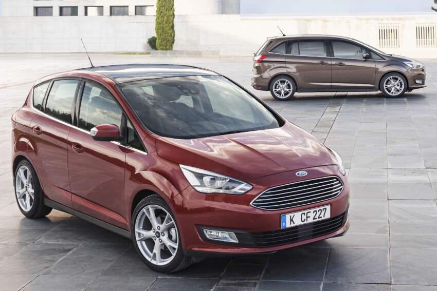 Ford C-MAX and Grand C-MAX – facelifted MPVs debut 272475