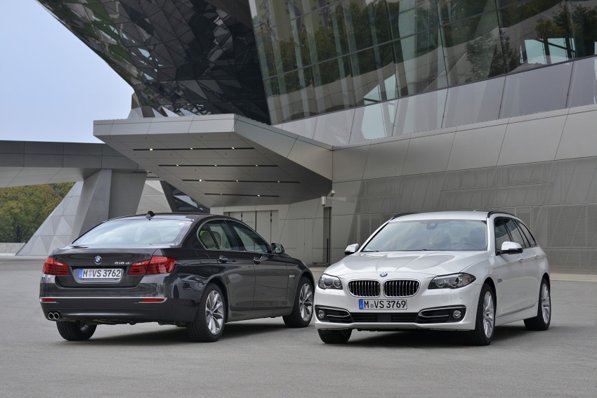 F10 BMW 520d updated with new 190 hp B47 engine 272597