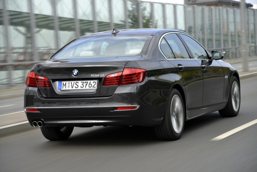 F10 BMW 520d updated with new 190 hp B47 engine 272605
