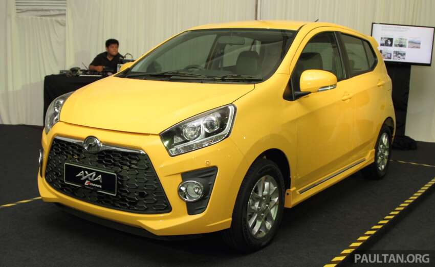 Perodua Axia launched – final prices lower than estimated, from RM24,600 to RM42,530 on-the-road 271875
