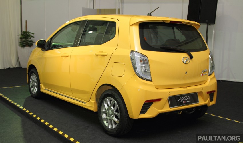 Perodua Axia launched – final prices lower than estimated, from RM24,600 to RM42,530 on-the-road 271877