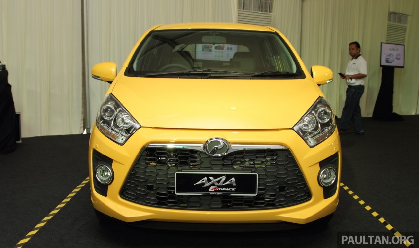 Perodua Axia launched – final prices lower than estimated, from RM24,600 to RM42,530 on-the-road 271878