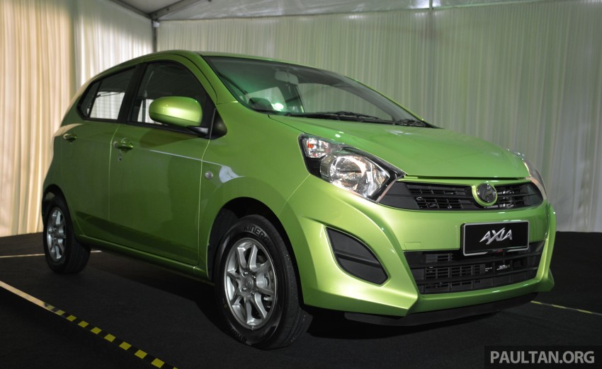 Perodua Axia launched – final prices lower than estimated, from RM24,600 to RM42,530 on-the-road 271741