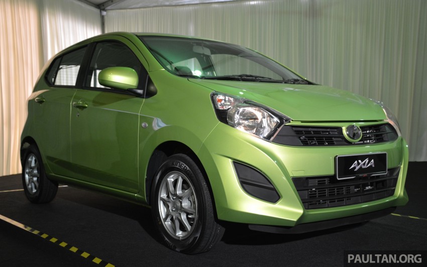 Perodua Axia launched – final prices lower than estimated, from RM24,600 to RM42,530 on-the-road 271742