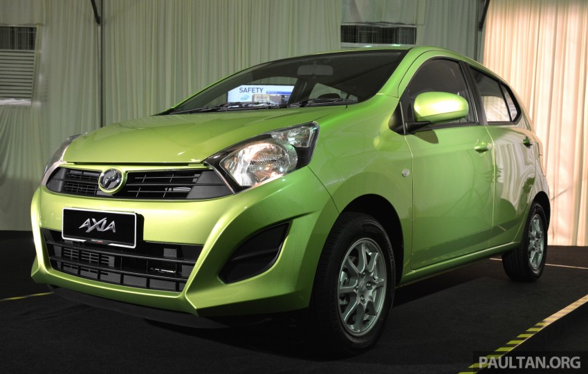 Perodua Axia launched – final prices lower than estimated, from RM24,600 to RM42,530 on-the-road 271745