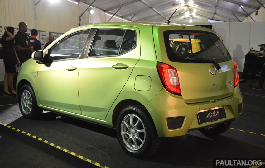 Perodua Axia launched – final prices lower than estimated, from RM24,600 to RM42,530 on-the-road 271747