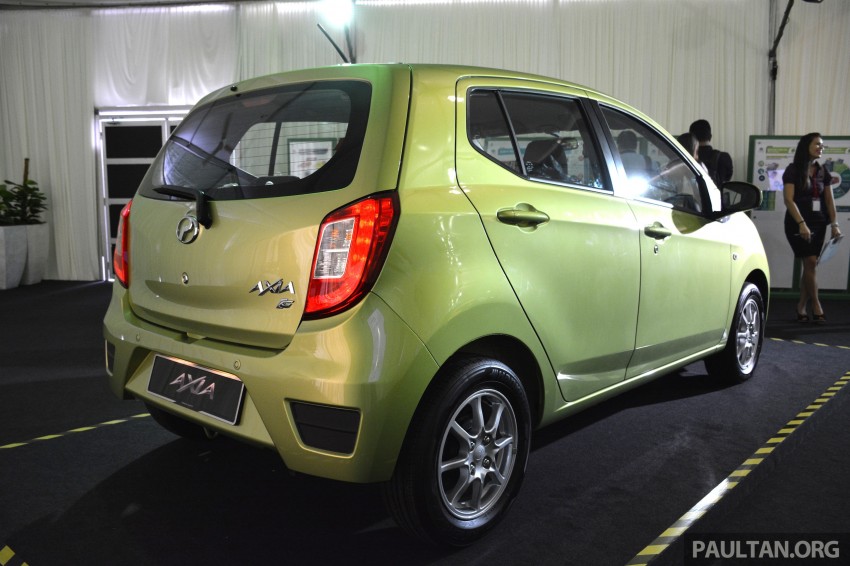 Perodua Axia launched – final prices lower than estimated, from RM24,600 to RM42,530 on-the-road 271750