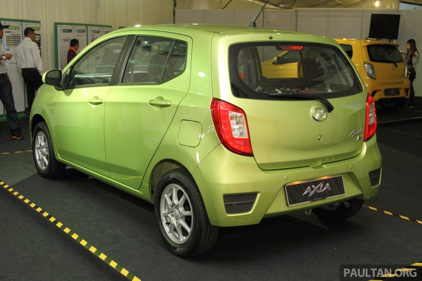 Perodua Axia launched – final prices lower than estimated, from RM24,600 to RM42,530 on-the-road 271774