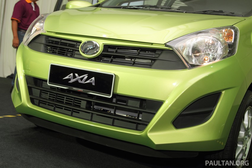 Perodua Axia launched – final prices lower than estimated, from RM24,600 to RM42,530 on-the-road 271778
