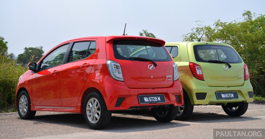 GALLERY: Perodua Axia Standard G vs Axia Advance 274377